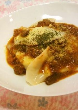 餃子の皮で。お手軽ラビオリ-レシピのメイン写真