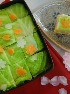 ベジタリアン押し寿司☆豆腐チーズ入り-レシピのメイン写真