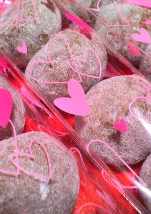 チョコ入りスノーボールクッキー-レシピのメイン写真