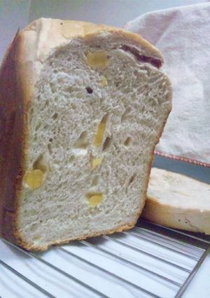 ＨＢで簡単ふわふわリンゴ食パン-レシピのメイン写真