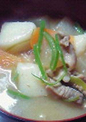 豚汁におもち☆-レシピのメイン写真