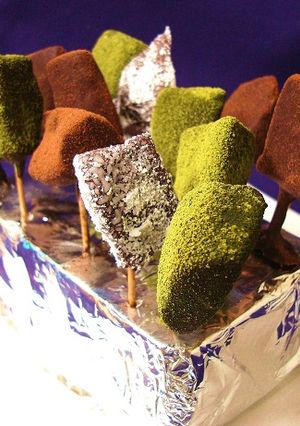 バレンタイン★干し芋のチョコフォンデュー-レシピのメイン写真