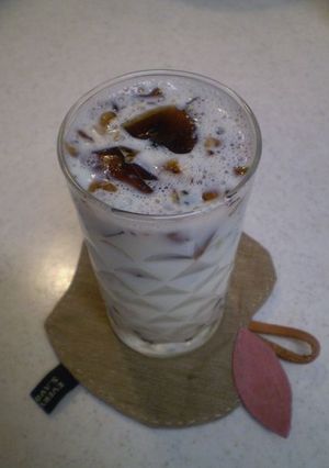 パルスイートと寒天のコーヒードリンク♪-レシピのメイン写真