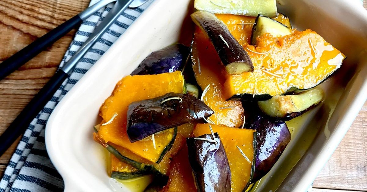 作り置き】かぼちゃとなすのマリネ by sachi825 【クックパッド】 簡単