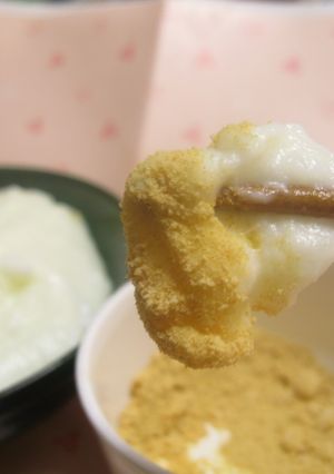 ヘルシー☆満腹もちもち☆牛乳餅-レシピのメイン写真