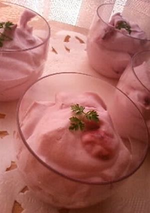 ブルーベリーとカッテージチーズのデザート-レシピのメイン写真