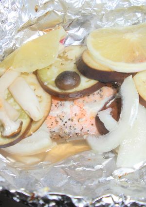 サーモンのホイル焼き-レシピのメイン写真