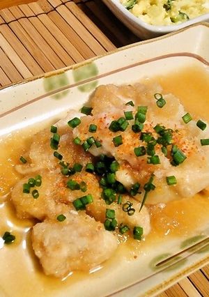 しっとりぷるぷる★鶏むね肉のおろし煮-レシピのメイン写真