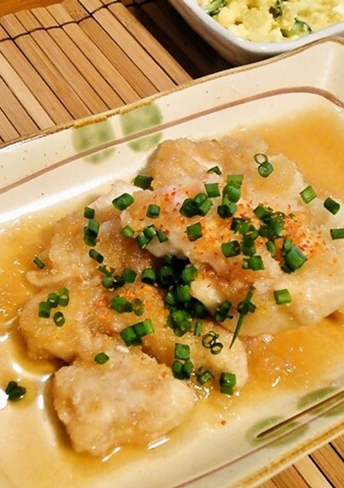 しっとりぷるぷる★鶏むね肉のおろし煮-レシピのメイン写真