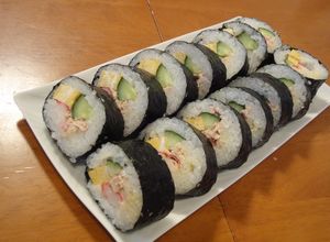 簡単 節分の恵方巻き サラダ巻き☆コツ有-レシピのメイン写真