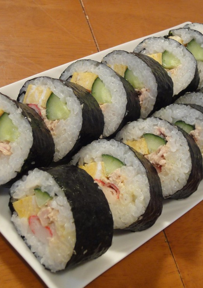 簡単 節分の恵方巻き サラダ巻き☆コツ有-レシピのメイン写真