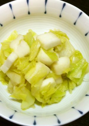 キャベツとはんぺんの甘酢和え-レシピのメイン写真
