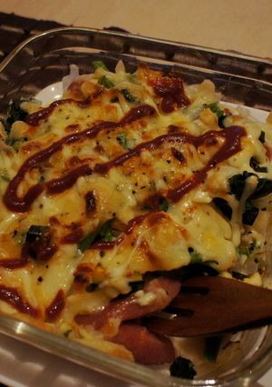 なんでも野菜のチーズ焼き-レシピのメイン写真