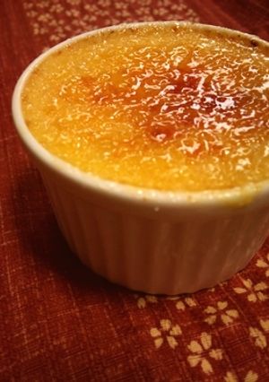 creme brulee-レシピのメイン写真