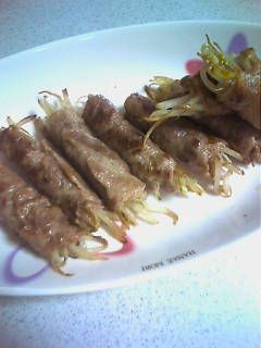 もやしの豚肉巻き☆-レシピのメイン写真