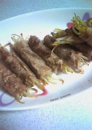 もやしの豚肉巻き☆-レシピのメイン写真