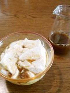 ふるふる豆乳ゼリーほうじ茶ソース添え-レシピのメイン写真