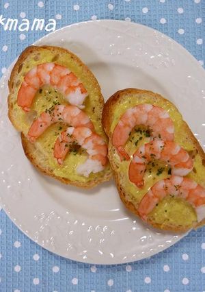エビ＊バゲット（おもてなし用）-レシピのメイン写真