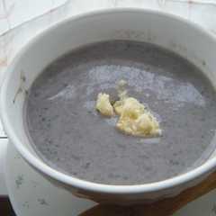 รูปของ ☆濃厚☆黒豆のスープ