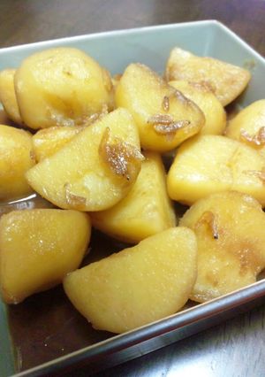 ☆じゃが芋だけ〜♪の煮物☆桜エビ風味☆-レシピのメイン写真
