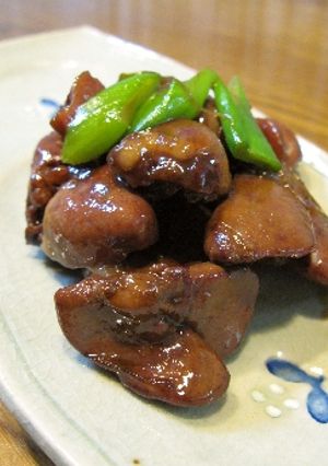 鶏レバー・砂肝・ハツ（心臓）の中華甘辛煮-レシピのメイン写真