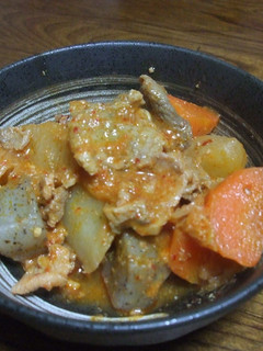 韓国キムチと大根のごま味噌旨煮-レシピのメイン写真