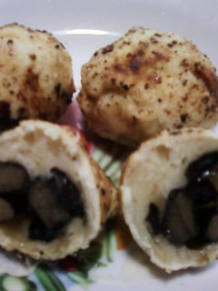 黒豆の揚げまん★手作り餃子皮で-レシピのメイン写真