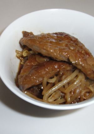 焼肉のタレでパパッとレバニラ炒め♪-レシピのメイン写真