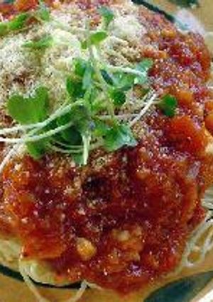 はなびし草のシーフードのトマトソースパスタ-レシピのメイン写真