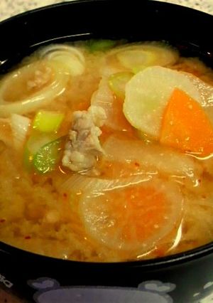 美味しい豚汁（ღ￫‿ ￩ღ）-レシピのメイン写真