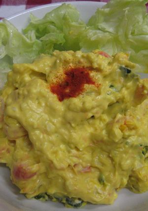 かぼちゃとクリームチーズのサラダ-レシピのメイン写真