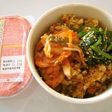 おこげがうまい♪すでに混ぜ混ぜビビンバ丼