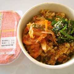 รูปของ おこげがうまい♪すでに混ぜ混ぜビビンバ丼