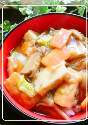 ❤うまうま満足❤厚揚げどん♫-レシピのメイン写真