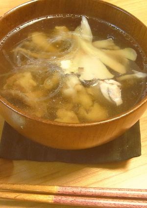 お婆ちゃんちの✿鶏肉とまいたけのスープ-レシピのメイン写真