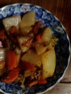 大根と白菜のそぼろ煮-レシピのメイン写真