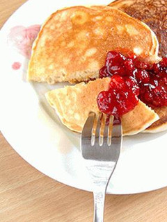 週末のブランチ♪パンケーキ-レシピのメイン写真