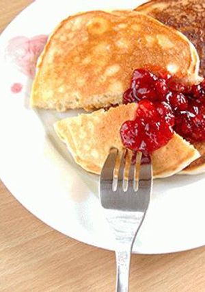 週末のブランチ♪パンケーキ-レシピのメイン写真