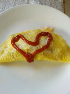 簡単☆ボリュームたっぷり朝オムレツ-レシピのメイン写真