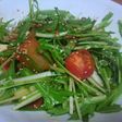 キムチと納豆のサラダ