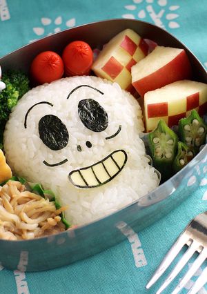 アンパンマン＊ホラーマンのキャラ弁-レシピのメイン写真