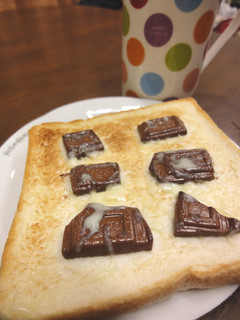 びっくり意外!!!チョコとチーズトースト-レシピのメイン写真