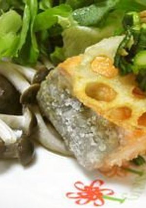 簡単鮭のさっぱり香味＆ｵｰﾛﾗｿｰｽ-レシピのメイン写真