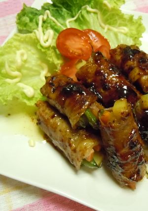 くるっと肉巻き-レシピのメイン写真