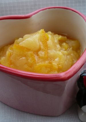 いよかん＆りんごの食べジャム-レシピのメイン写真