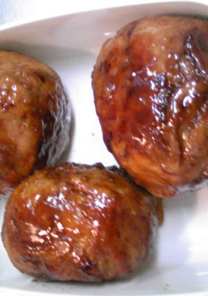 肉巻きおにぎり♪照り焼き風-レシピのメイン写真
