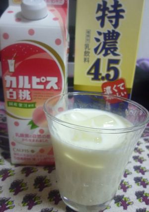 色んなカルピスをもっと美味しく飲もう~❤-レシピのメイン写真