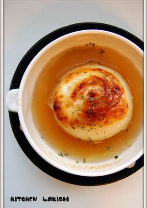 丸ごと新玉葱の焼きスープ-レシピのメイン写真