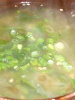 ”ねば元気の素”で簡単インスタント味噌汁-レシピのメイン写真