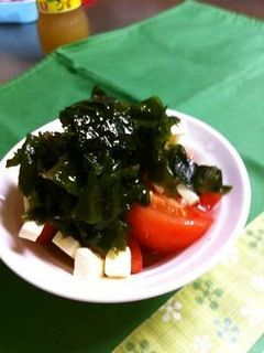 トマトのワカメサラダ★-レシピのメイン写真